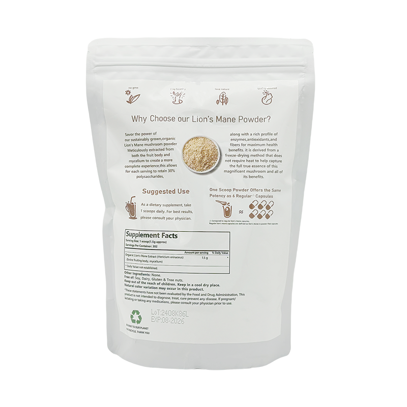 lion's mane mushroom powder